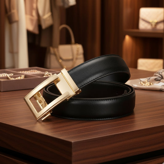 ClickBelt – חגורה יוקרתית לנשים ללא חורים