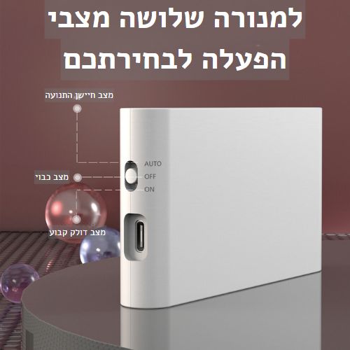 מנורת הלילה המואר | אודמלו ישראל